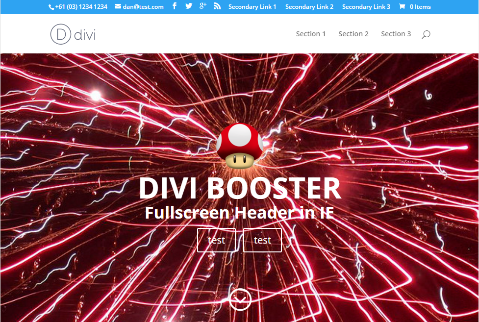 Better Fullscreen Headers in IE