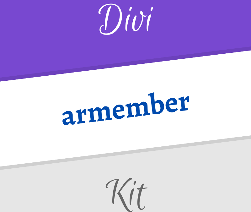 Divi ARMember Kit