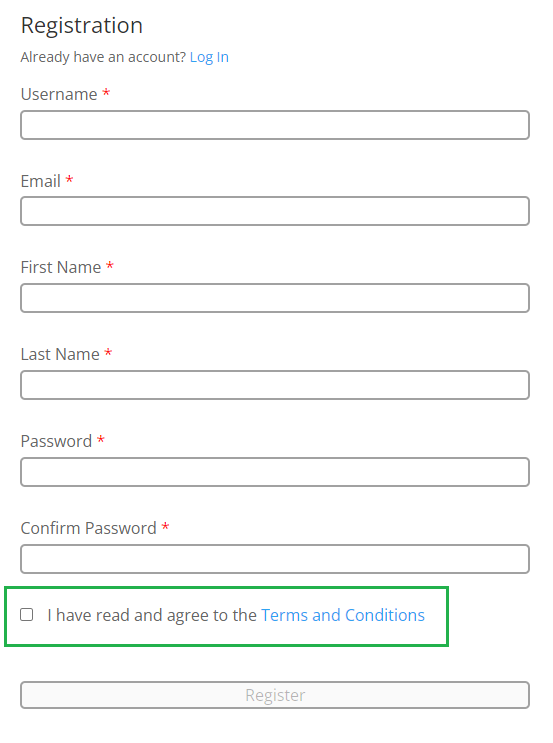 Add Terms and Conditions Checkbox to LearnDash Registration Form