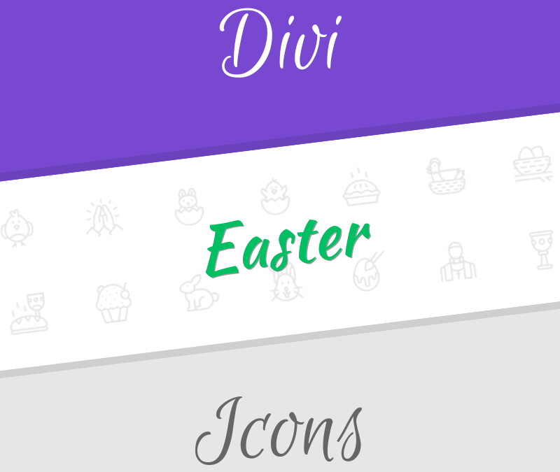 New Plugin: Divi Easter Icons