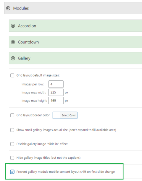 How to Correct the Divi Gallery Module Content Shift on Mobile Devices ...