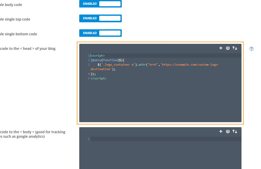 Change the Divi Logo Link URL