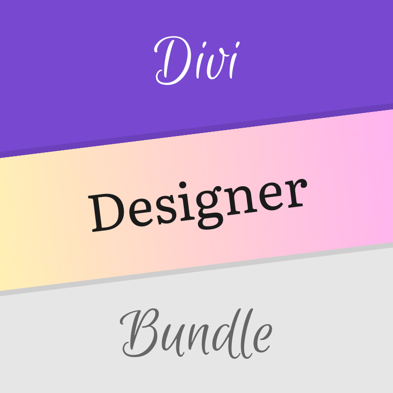 Divi Designer Bundle Divi plugin product image