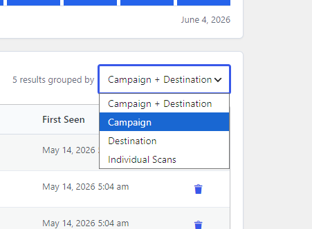 Divi QR Code module scan data grouping