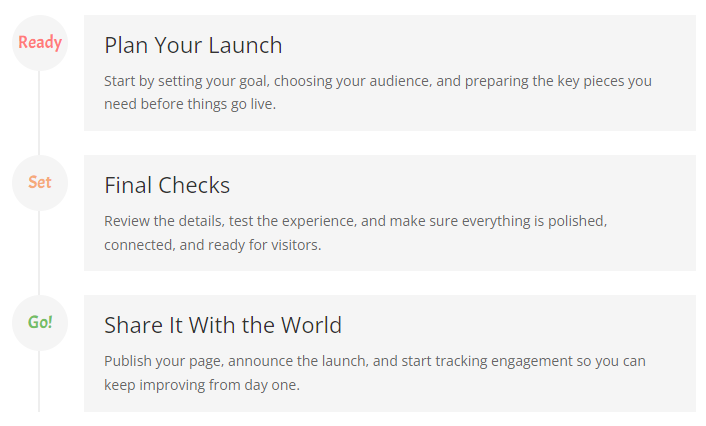 Divi Timeline module with styled markers