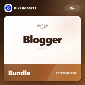 Divi Blogger Bundle