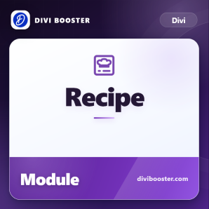 Divi Recipe Module